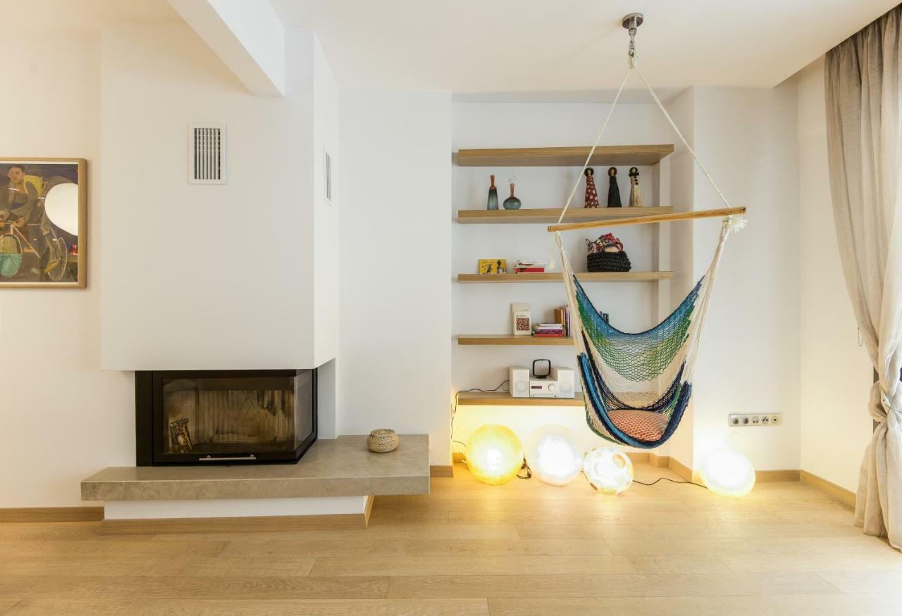 Stylish 3-Bedroom Apartment & Terrace Selanik Dış mekan fotoğraf